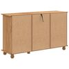 vidaXL Chest of Drawer ASKIM Brown 79 x 40 x 133.5 cm Solid Pine Wood