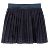 Kids' Skirt with Glitters Navy Blue 116
