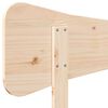 vidaXL Headboard 120 cm Solid Wood Pine