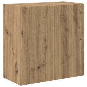 vidaXL TV Wall Cabinet 59.5 x 31 x 60 cm Artisan Oak Engineered Wood