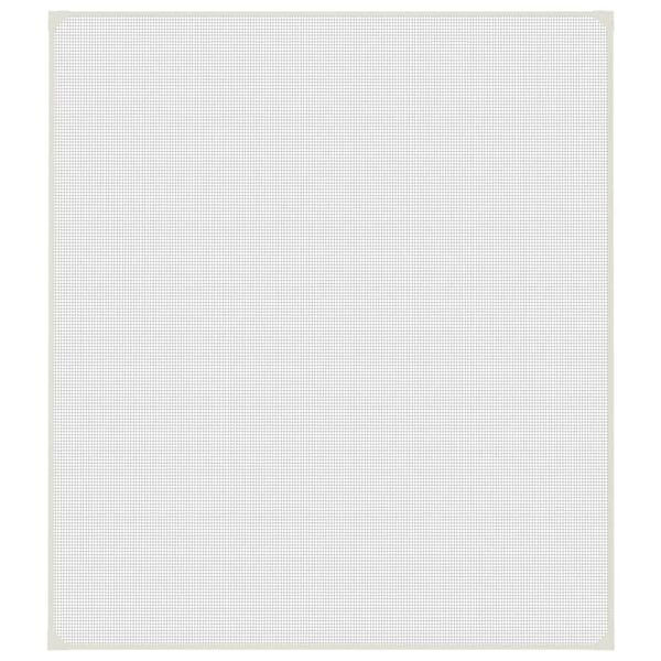 vidaXL Magnetic Insect Screen for Windows White 130x150 cm