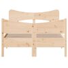 vidaXL Bed Frame without Mattress 120x200 cm Solid Wood Pine