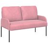 vidaXL Sofa Sets with Cushion 3 pcs Pink 115 x 56 x 80 cm Plywood