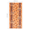 vidaXL Runner Rug BCF Terracotta 100x250 cm