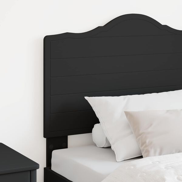 vidaXL Headboard Black Oak 75 cm Engineered wood