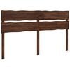 vidaXL Live Edge Headboard ROSTOCK Dark Brown 180 cm Solid Acacia Wood