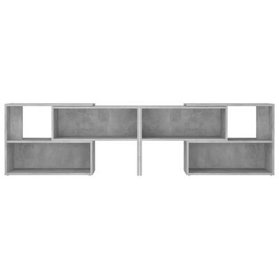 vidaXL TV Cabinet Concrete Grey 149x30x52 cm Engineered Wood