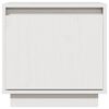 vidaXL Bedside Cabinet White 40x30x40 cm Solid Wood Pine