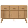 vidaXL Sideboard OLDEN Brown 114x43x73.5 cm Solid Wood Pine