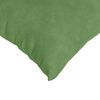 vidaXL Sofa Pillows 2 pcs Light Green 50 x 50 cm Corduroy Fabric