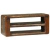 vidaXL TV Cabinet Multicolour 80 x 32 x 36 cm Solid Reclaim wood