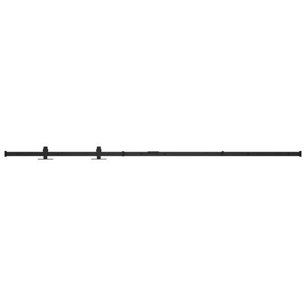 vidaXL Mini Sliding Cabinet Door Kit Carbon Steel 183 cm