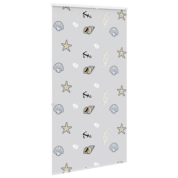 vidaXL Shower Roller Blind with Cassette 140x240 cm Fabric Width 136 cm