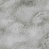 vidaXL Faux Rabbit Fur Blanket Grey 150 x 220 cm Polyester