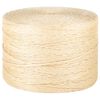vidaXL Rope 100% Sisal 3 mm 200 m
