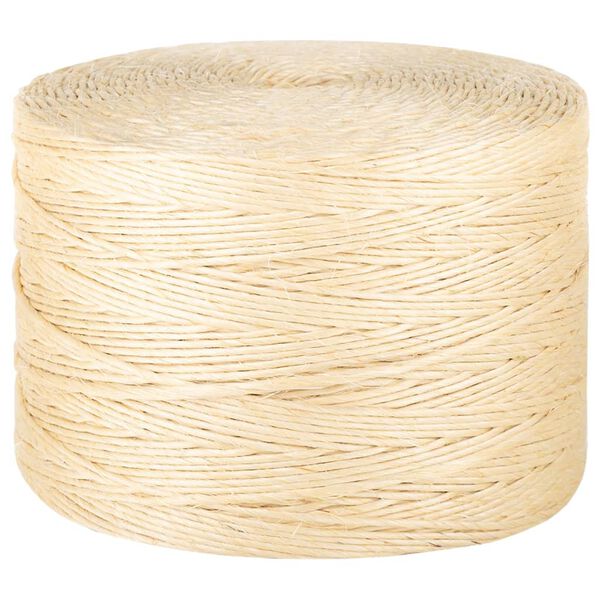 vidaXL Rope 100% Sisal 3 mm 200 m
