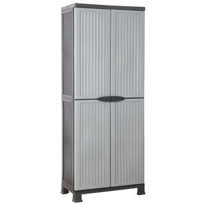 vidaXL Plastic Cabinet 68x39x171.5 cm