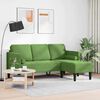 vidaXL Sofa Set Light green 173 x 131 x 67 cm Velvet