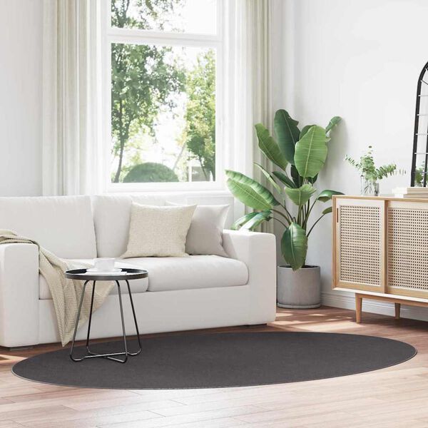 vidaXL Carpet HUARTE Anthracite 230 x 160 cm 100% Polyester