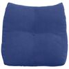vidaXL Back Pillow Police Blue 45 x 24 x 50 cm Velvet
