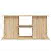 vidaXL Aquarium Stand Sonoma Oak 121x41x58 cm Engineered Wood