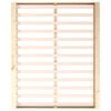 vidaXL Bed Frame without Mattress 140x200 cm Solid Wood