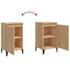 vidaXL Bedside Cabinets 2 pcs Sonoma Oak 40x35x70 cm Engineered Wood