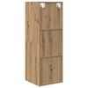 vidaXL TV Cabinet Set Artisan Oak 37 x 37 x 107 cm Engineered Wood