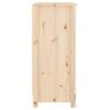 vidaXL Sideboard 70x35x80 cm Solid Wood Pine