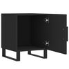 vidaXL Bedside Cabinets 2 pcs Black 40x40x50 cm Engineered Wood