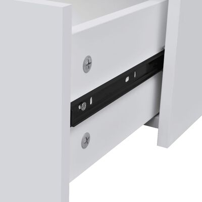 vidaXL Sideboard with 4 Drawers 60x30.5x71 cm White