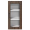 vidaXL Kitchen Cabinet Brown Oak 40 x 31 x 80 cm Engineered Wood