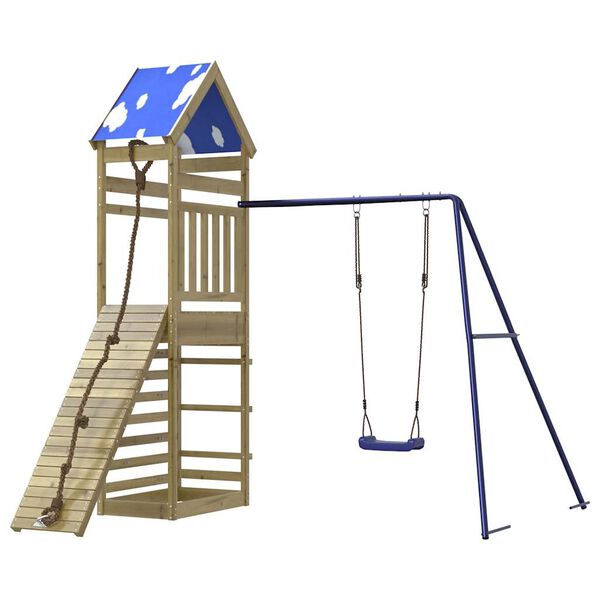 vidaXL Outdoor Playset Impregnated Wood Pine