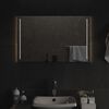 vidaXL LED Bathroom Mirror 50x80 cm