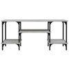 vidaXL TV Cabinet Grey Sonoma 102x35x45.5 cm Engineered Wood