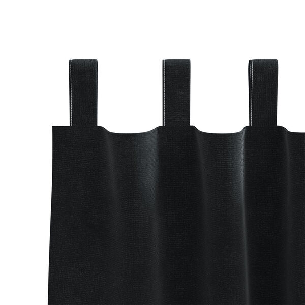 vidaXL Blackout Curtains 2 pcs Black 140 x 245 cm Velvet