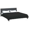 vidaXL Summer Duvet Black 220 x 240 cm Microfiber