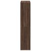 vidaXL Room Divider Bookcase Brown Oak 69.5x29x137.5 cm Engineered Wood