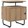vidaXL Bedside Cabinet Artisan Oak 40 x 36.5 x 50 cm Engineered Wood