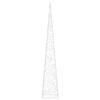 vidaXL Christmas Light Cone 30 LEDs Warm White 60 cm Acrylic