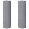 vidaXL Non-slip Painter Fleeces 2 pcs 50 m 220 g/m&sup2; Grey