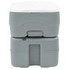 vidaXL Camping Toilet Grey 41.5 x 36.5 x 42 cm Plastic