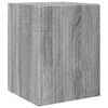 vidaXL TV Cabinet Set Wall-mounted 4 pcs Grey Sonoma Engineered Wood