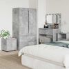vidaXL Bathroom Cabinet Concrete Grey 40.5 x 40 x 44 cm