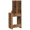 vidaXL Dressing Table Old Wood 50 x 41 x 135 cm Engineered Wood