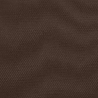 vidaXL Sunshade Sail Oxford Fabric Rectangular 2x4 m Brown