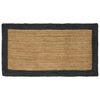 vidaXL Area Rugs Dark Grey 100 x 200 cm Jute