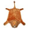 vidaXL Lion Carpet Plush 205 cm Brown