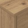 vidaXL Bedside Table Artisan Oak 40.5 x 40 x 48 cm Engineered Wood