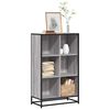 vidaXL Book Cabinet Grey Sonoma 65.5x33x107.5 cm Engineered Wood